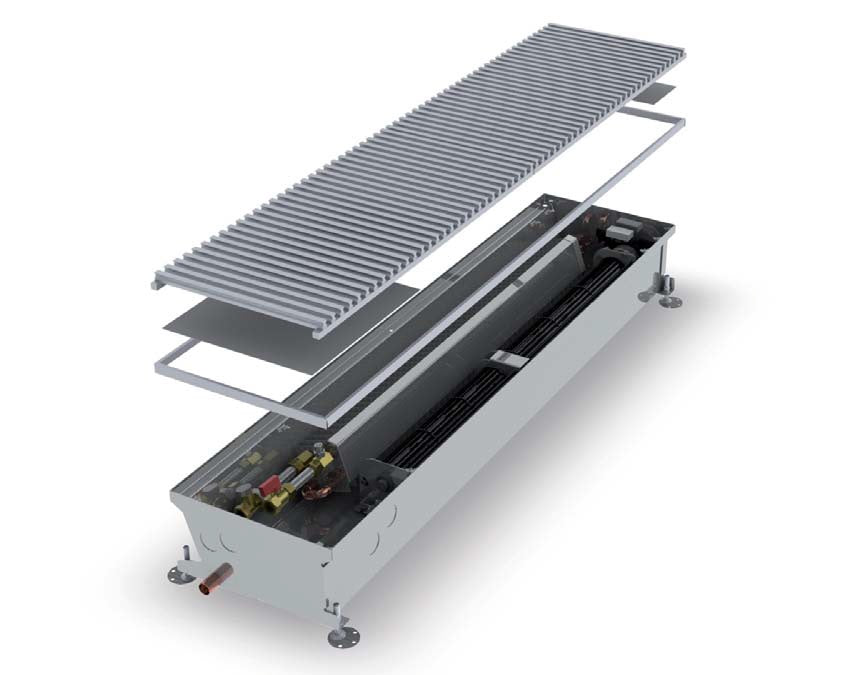 Floor convector HC 1000mm Floor convector HC 1000mm